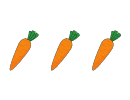 This image has an empty alt attribute; its file name is 3-carrot130x100.png